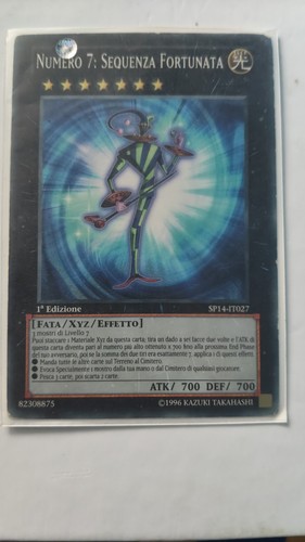 Numero 7 sequenza - yu-gi-oh!,