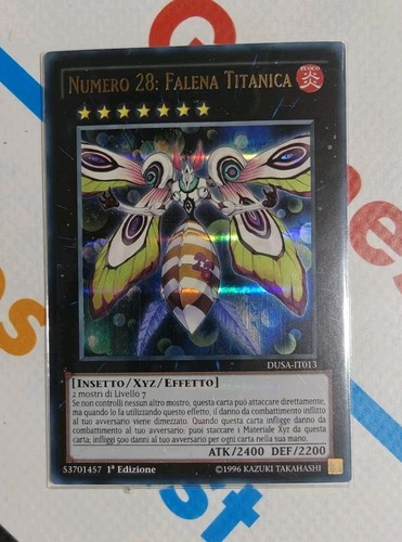 Numero 28 falena - yu-gi-oh,