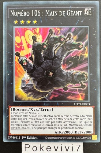 Carte numero 106 - yu-gi-oh!,