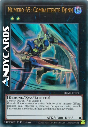 Numero combattente djinn - numero, 65: