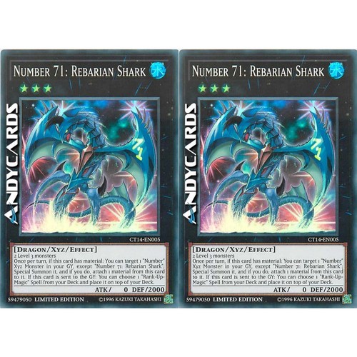 Number rebarian shark - 2x,