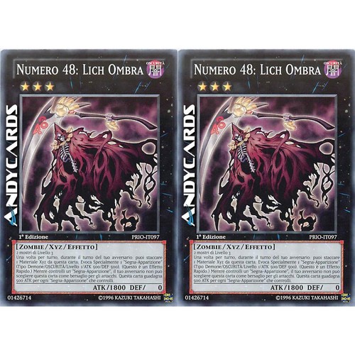 Numero lich ombra - 2x,