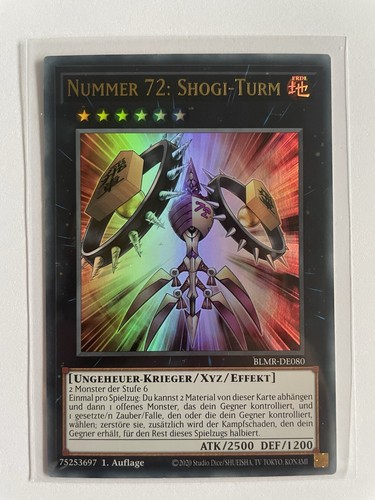 Carta numero72 torre - yu-gi-oh, numero72: