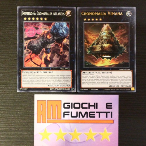 Lotto carte numero e - 2,
