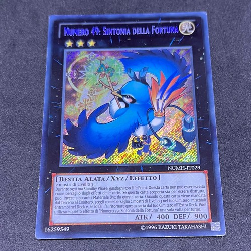 Lotto carta numero - yu,