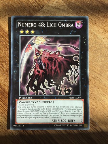 Carta numero 48 lich - oh,